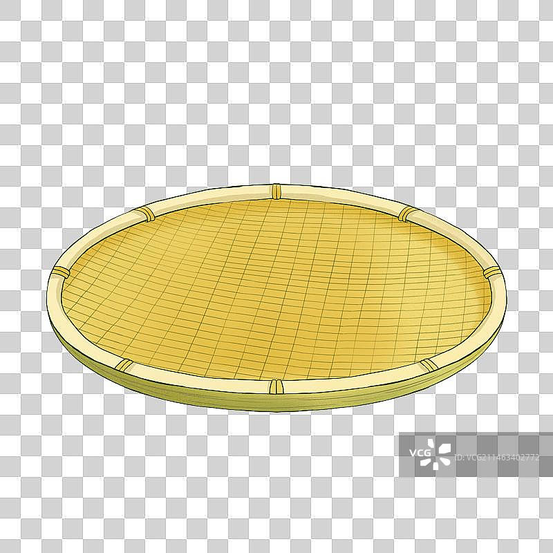 手编竹筛图片素材