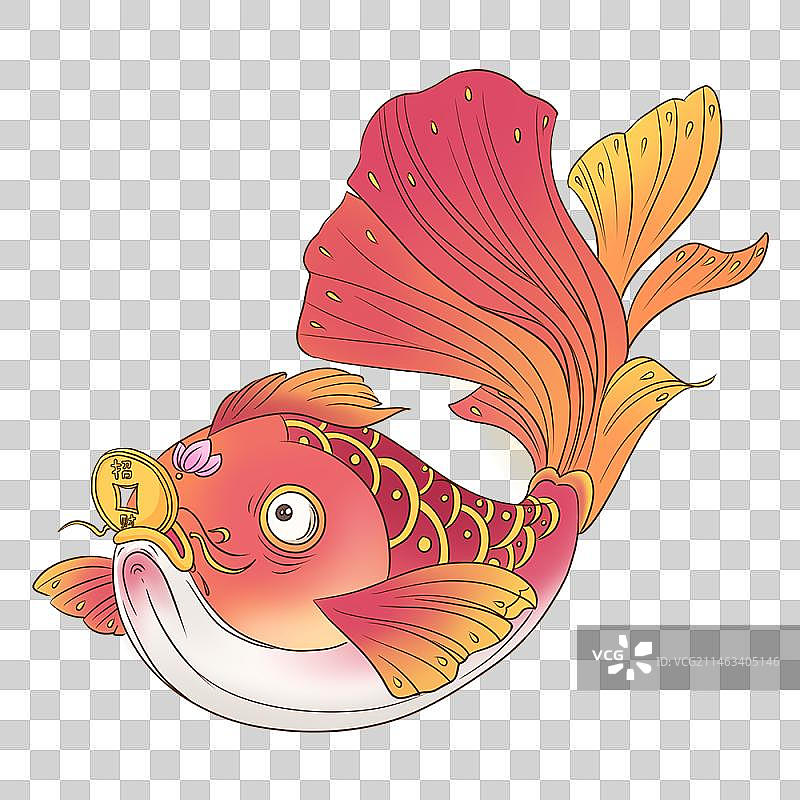 锦鲤--鲤鱼-年年有鱼图片素材