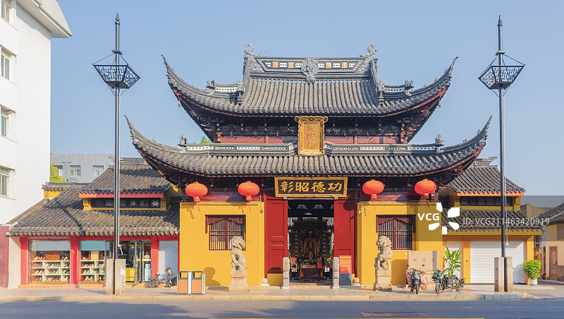 江苏苏州城隍庙图片素材