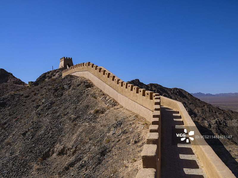悬臂长城图片素材