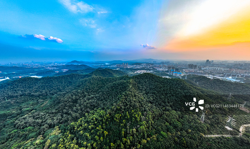 东莞黄旗山城市公园图片素材