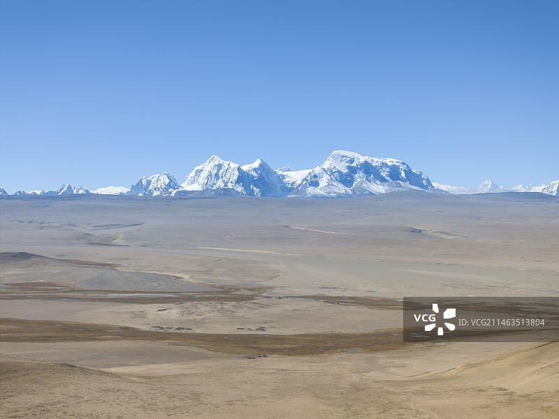 喜马拉雅山.干城章嘉峰图片素材