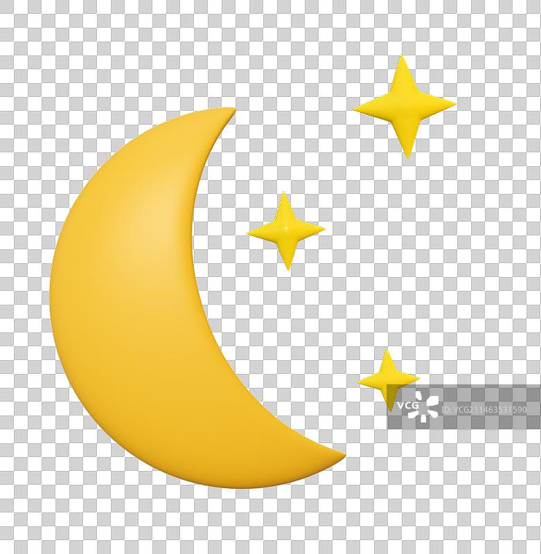 天气气象图标3D卡通插画元素图片素材