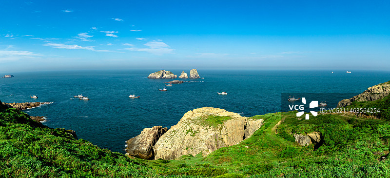 宁波象山石浦渔山岛图片素材