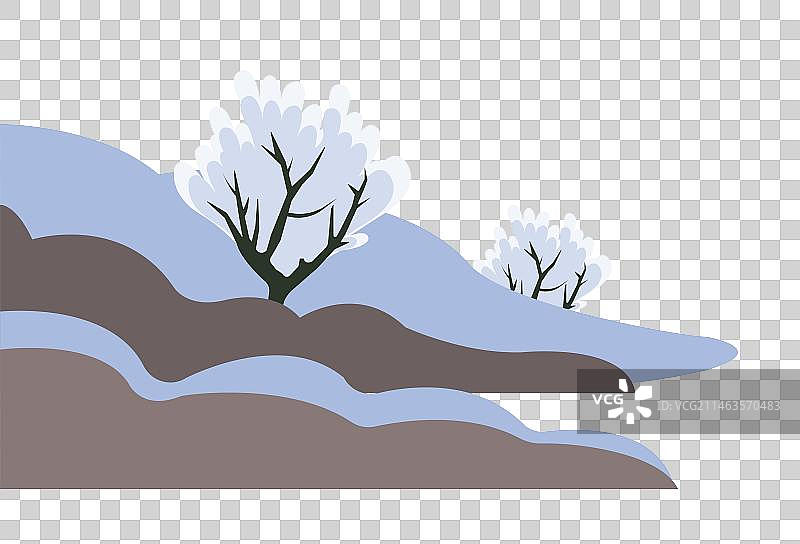 冬季河岸2图片素材