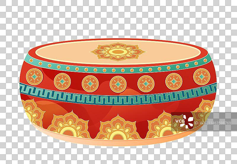 国风鼓大鼓鼓槌打击乐器图片素材