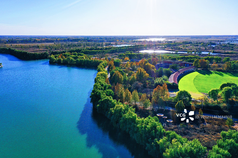 华北明珠白洋淀雄安新区雄县温泉城 （温泉城）图片素材