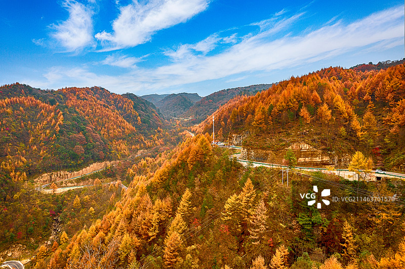 四川旺苍县光头山秋景图片素材