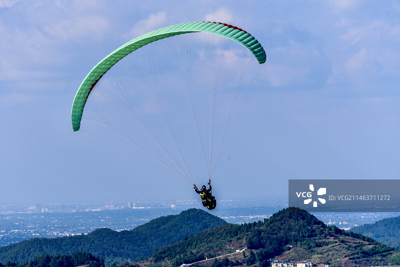 滑翔伞·1图片素材
