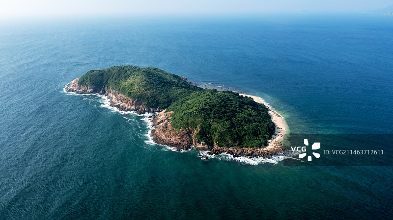 海南万宁石梅湾加井岛风光图片素材