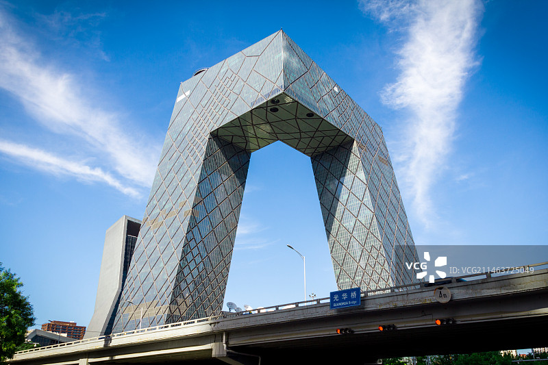 北京光华路图片素材