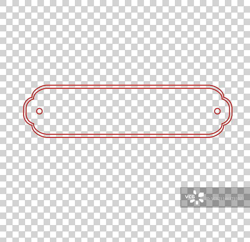 复古标题边框元素图片素材