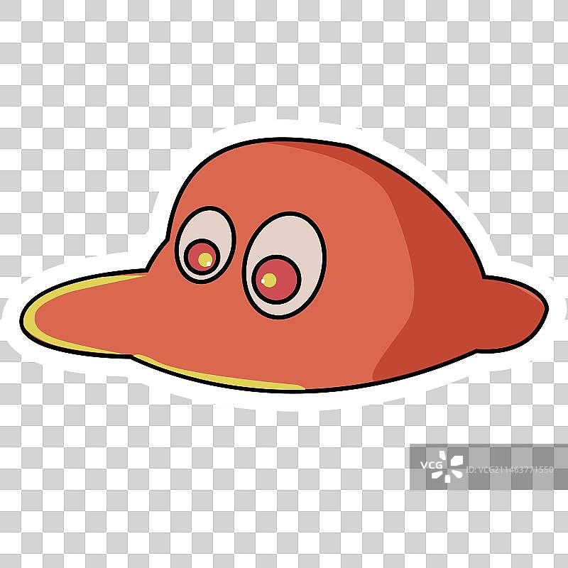 章鱼 扁平时尚潮流 矢量插画图片素材