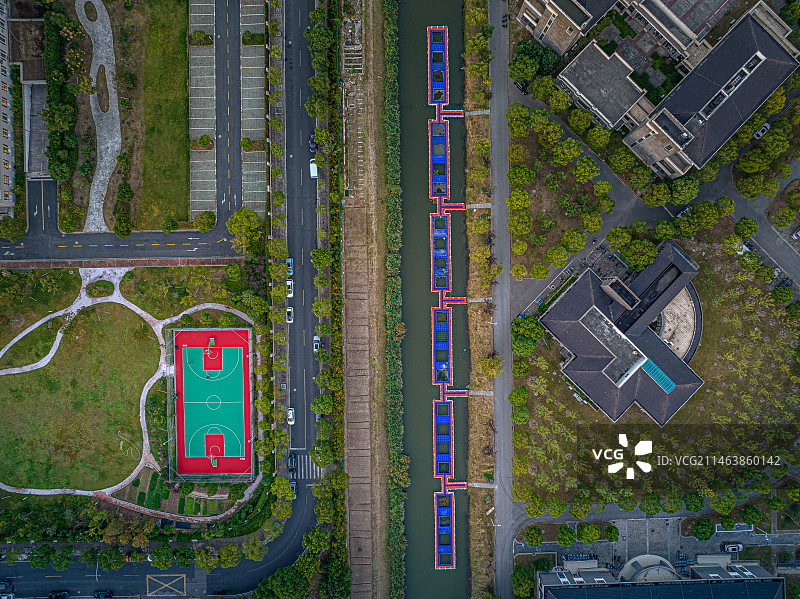 上海海洋大学临港校区 水体实验室 河道污染检验 水生动植物 生命科学研究图片素材