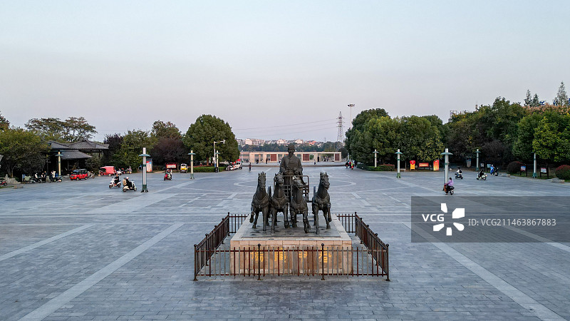 寿县春申广场图片素材