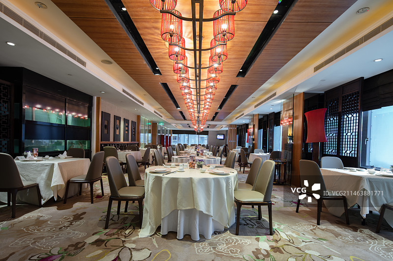 自助餐厅室内艺术设计装潢包间内部环境图片素材