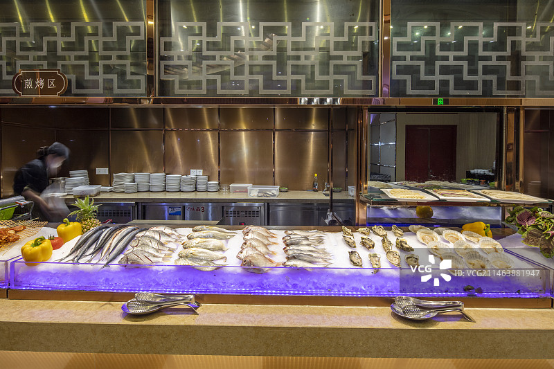 自助餐厅室内艺术设计装潢包间内部环境图片素材