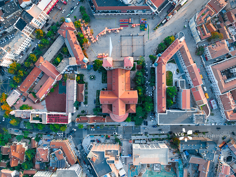 青岛天主教堂图片素材