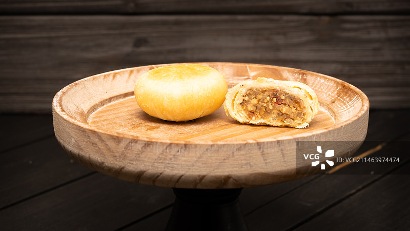 椒盐小饼图片素材