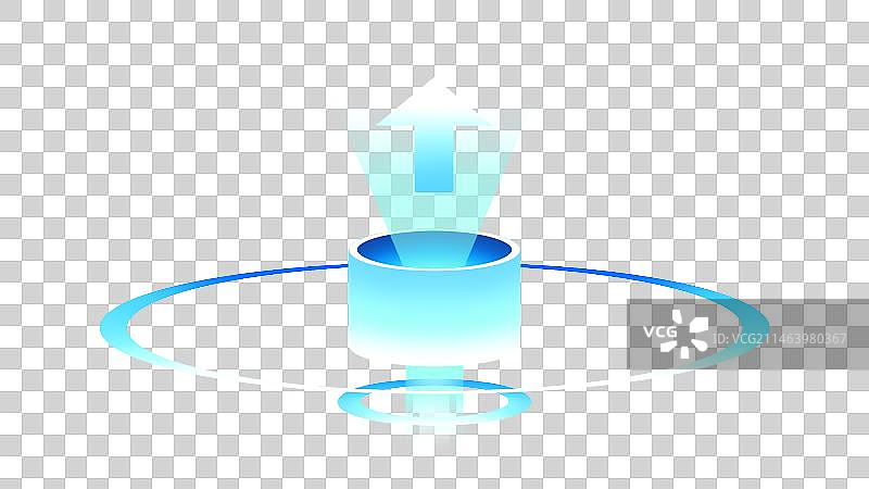 科技概念图案，扁平渐变系列免扣元素图片素材
