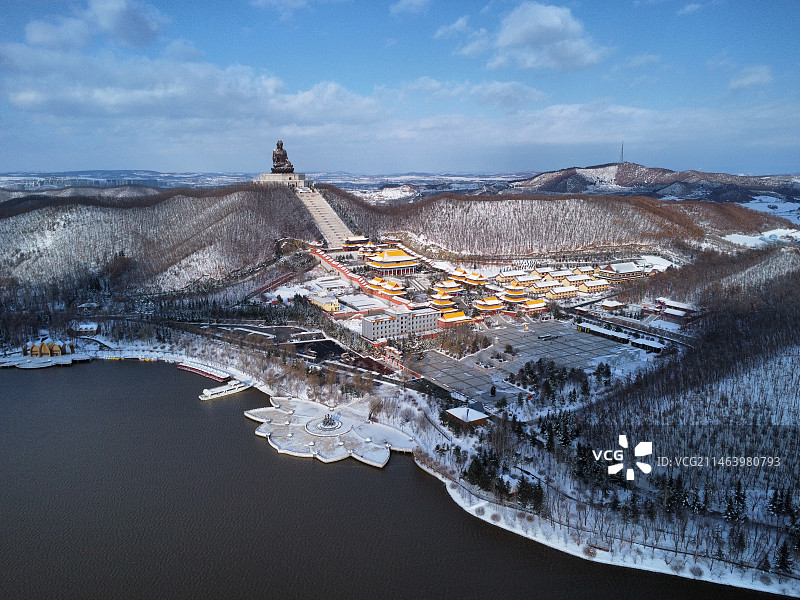 六鼎山景区   初冬图片素材