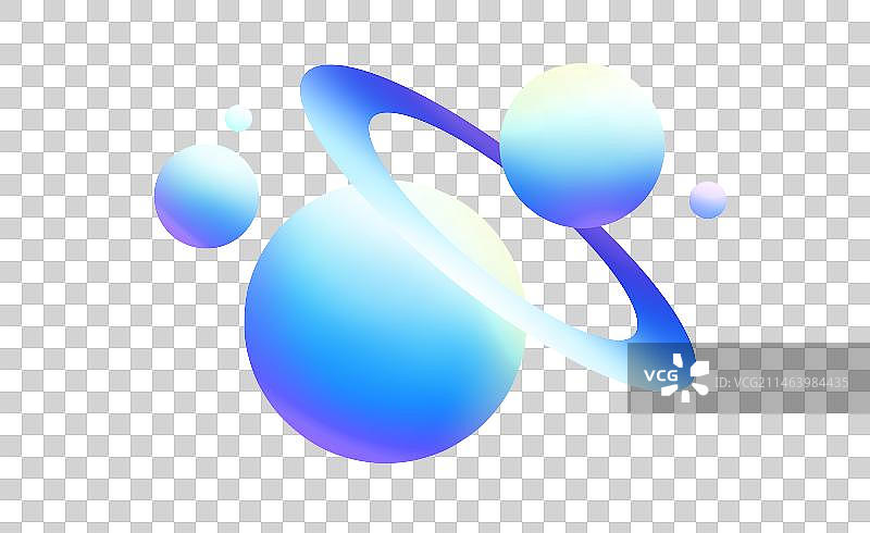 科技概念图案，扁平渐变系列免扣元素图片素材