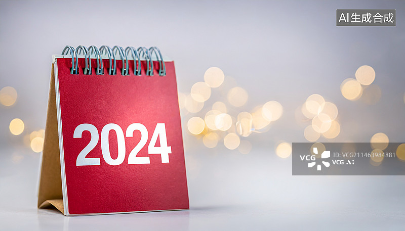 【AI数字艺术】2024年 新年 新年快乐 元旦 跨年图片素材
