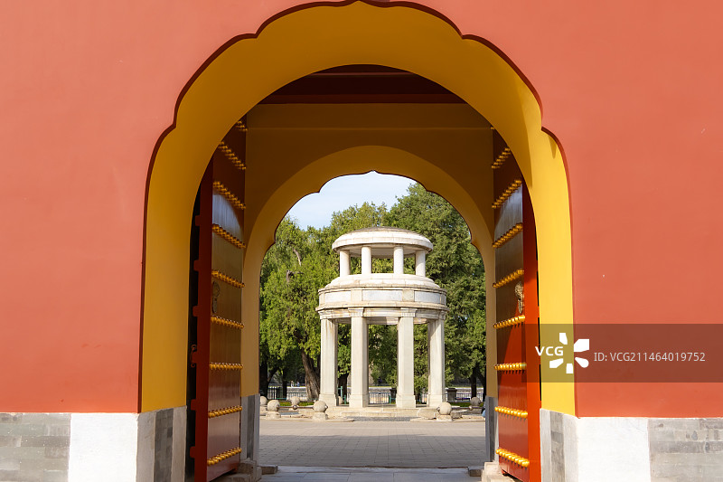 北京中山公园图片素材