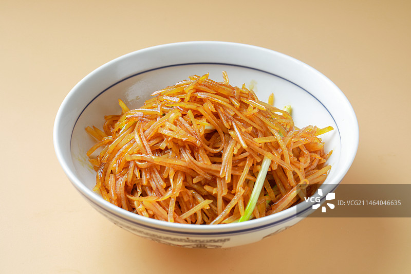 酱油土豆丝图片素材