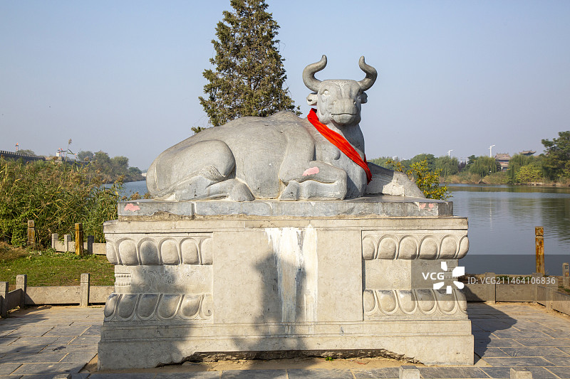 中国河北省永年县“广府古城”风光图片素材