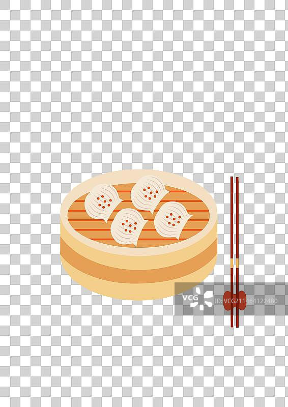 粤菜广州广式虾饺图片素材