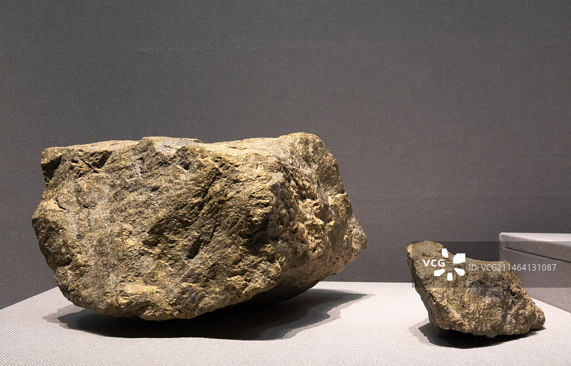 内蒙古赤峰市赤峰博物馆铜矿石现代开采赤峰市林西县大井子铜矿图片素材