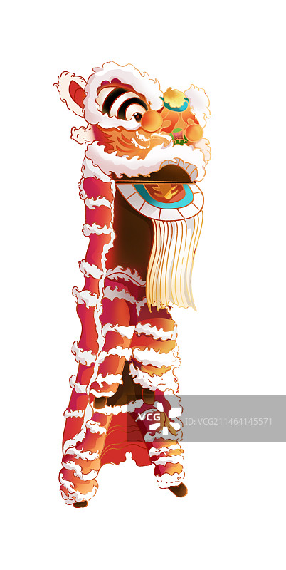 中国舞狮图片素材