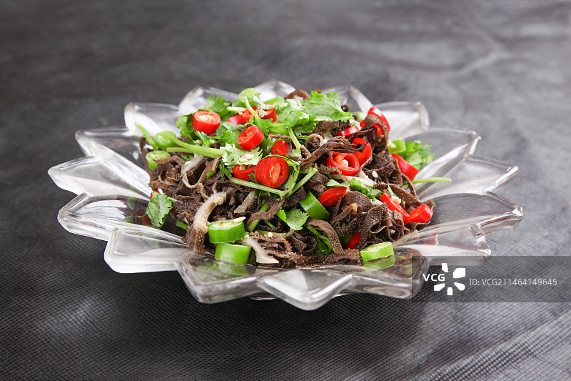 中餐美食-红油肚丝图片素材