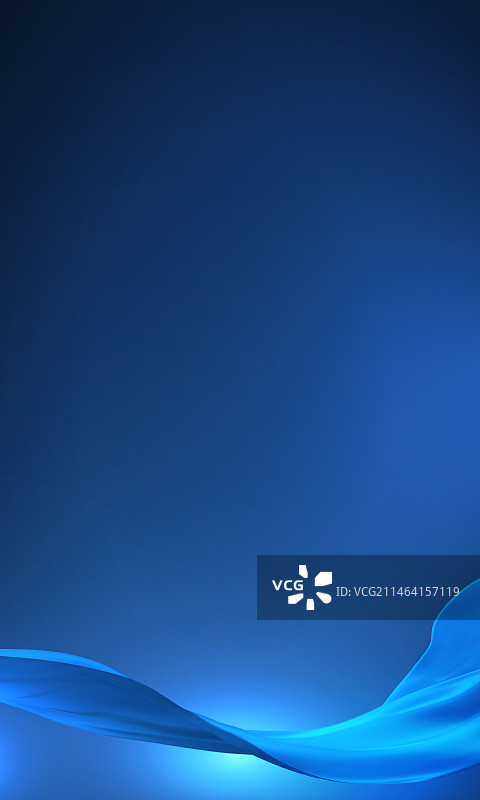 蓝色大气简约绸缎背景图片素材