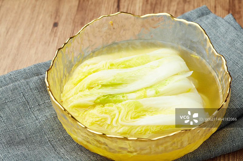 上汤娃娃菜图片素材