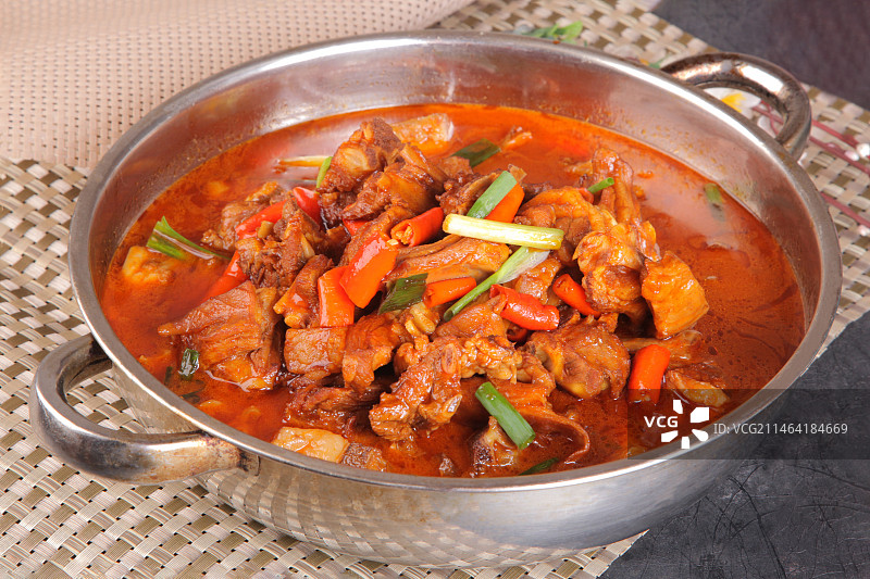 中餐美食-炖狗肉图片素材