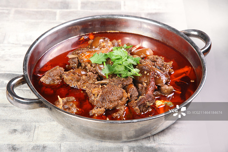 中餐美食-炖狗肉图片素材