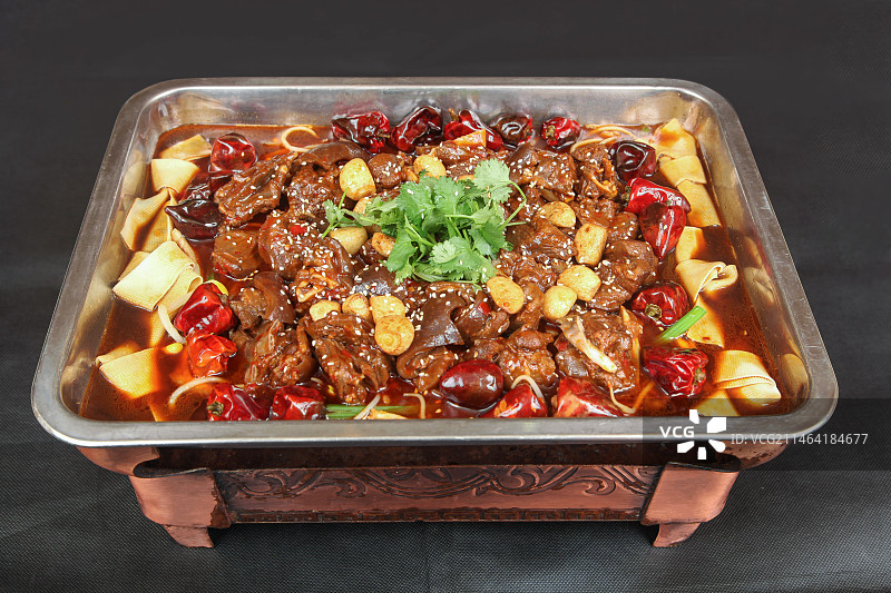 中餐美食-炖狗肉图片素材