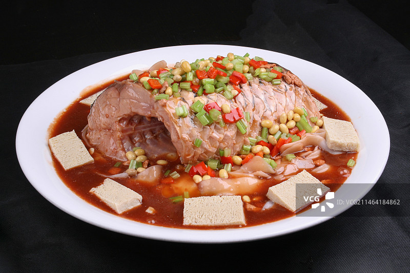 中餐美食-炖大鱼图片素材