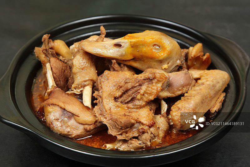 中餐美食-香辣焖烧鸭图片素材