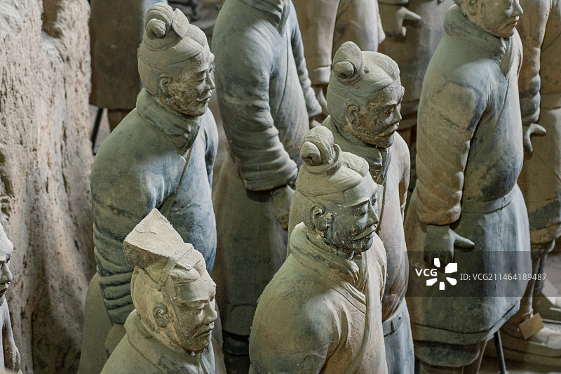 世界第八大奇迹  秦始皇陵 兵马俑  当地著名景点图片素材