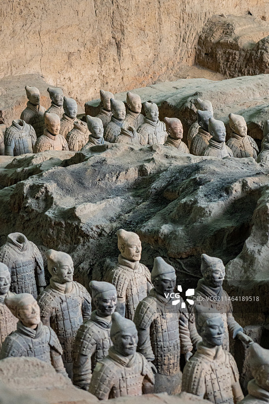 世界第八大奇迹  秦始皇陵 兵马俑  当地著名景点图片素材