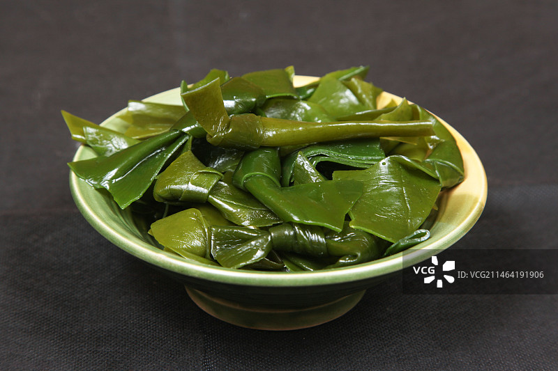 中餐美食-鲜海带图片素材