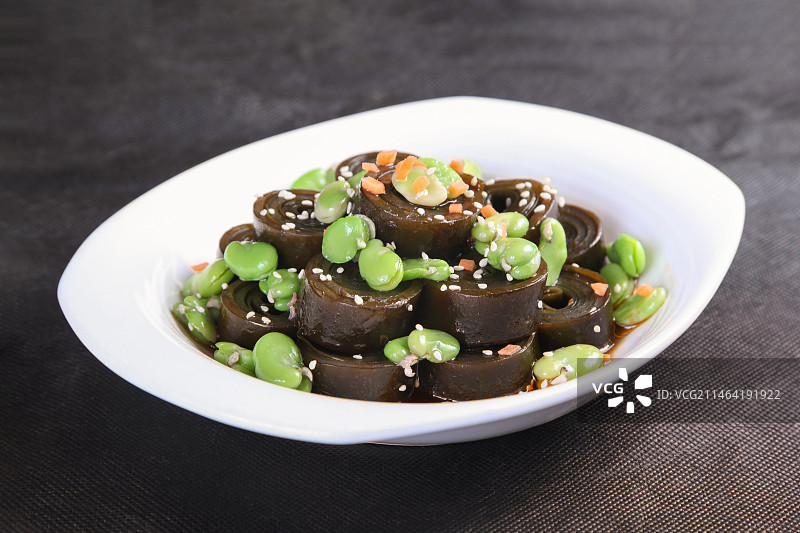 中餐美食-鲜海带图片素材