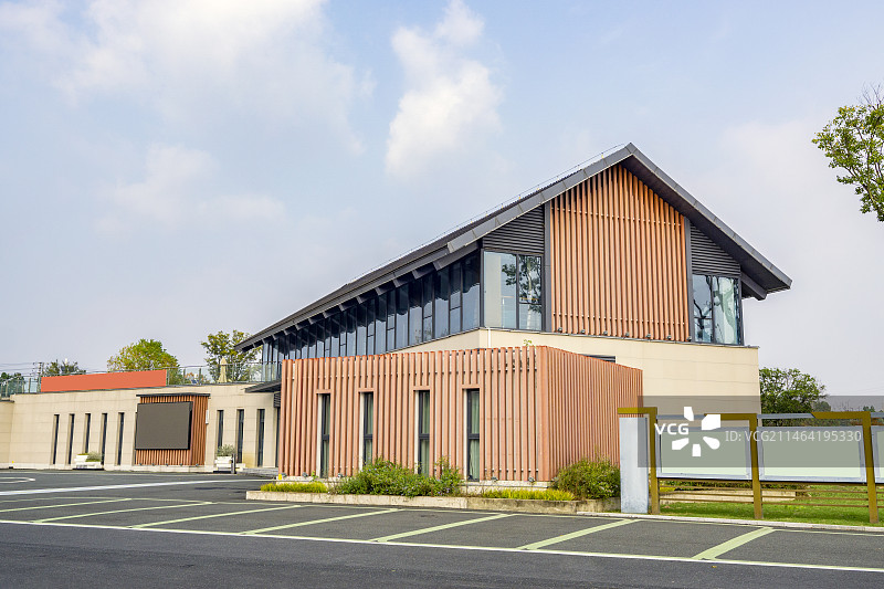 高淳国际慢城下城茅山村新农村村委会议事办公楼图片素材