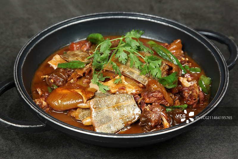 中餐美食-红焖甲鱼图片素材