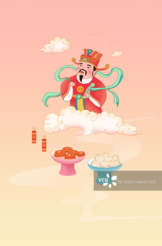 小年插画图片素材