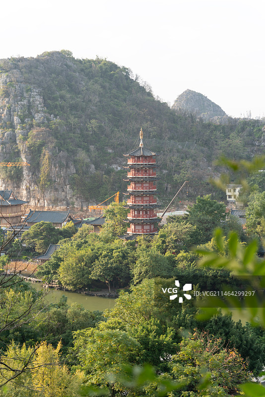 桂林木龙塔图片素材