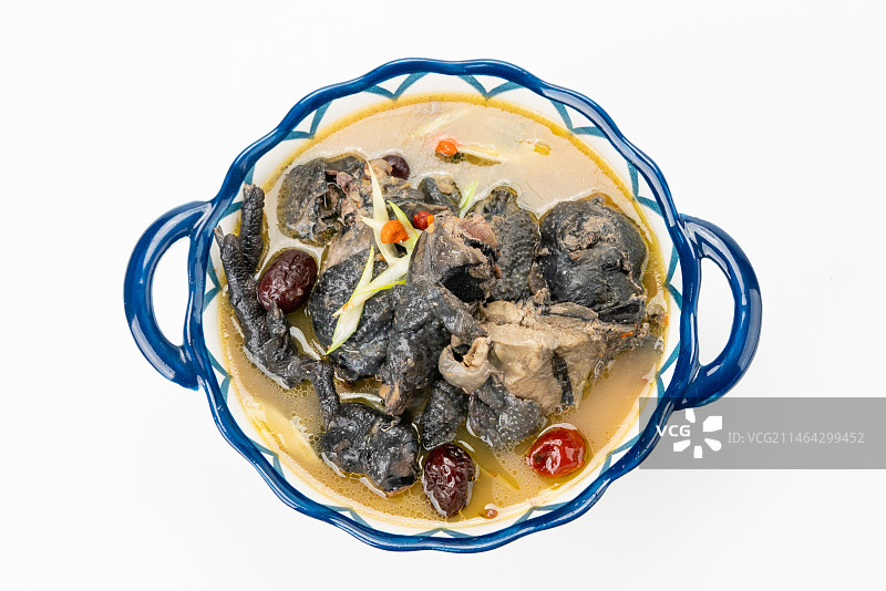 滋补乌鸡汤图片素材